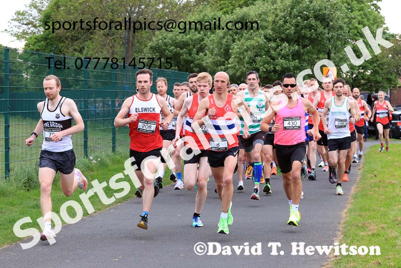 Clive Cookson 10k Road Race, 2024 Clive Cookson 10k Road Race, Whitley Bay.  Photo: David T. Hewitson/Sports for All Pics